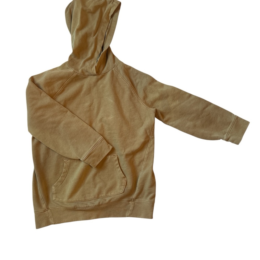 Boys size 8 Tan Hoodie with Front Pocket